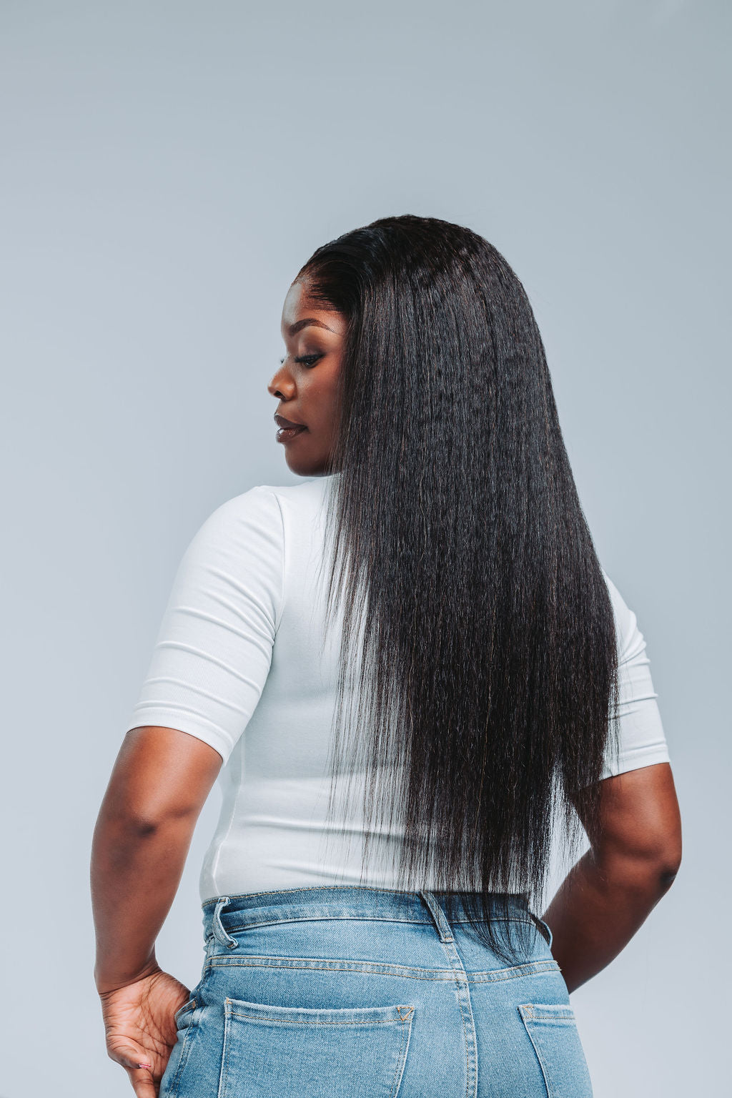 Brazilian Kinky Straight 13*4 HD lace Wig