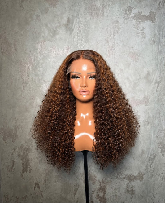 20" SDD Deep Curly (Glueless 5by5 Closure